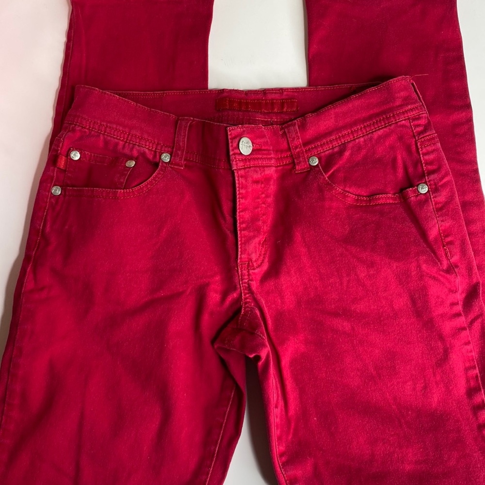 Fire Lisette Skinny Jeans Red